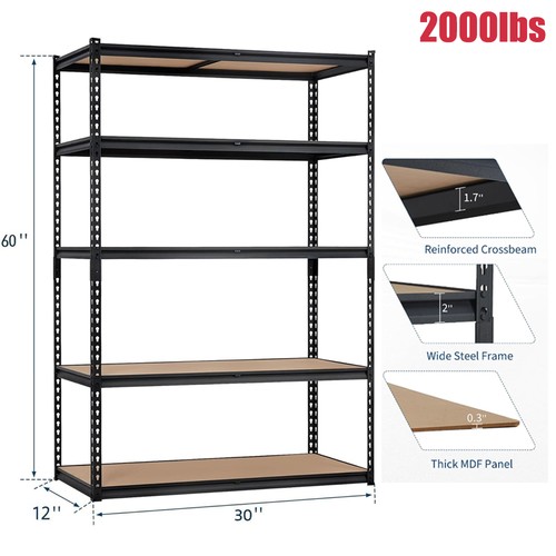Storage shelving unit garage - shelving,
